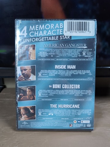 Denzel Washington: 4-Movie Spotlight Series (DVD, 2013, 3-Disc Set, Canadian) - Picture 2 of 9
