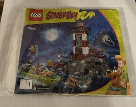 LEGO Scooby-Doo 75903 * Haunted Lighthouse Build & Manual ONLY * No Minifigures