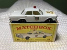 Matchbox/Lesney #55C FORD GALAXIE POLICE CAR, w/Type E Box, Near-Mint condition!