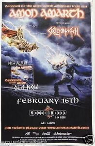 httpsitmAMON AMARTH SKELETONWITCH DECEIVER OF GODS TOUR 2014 SAN DIEGO CONCERT POSTER382996672395