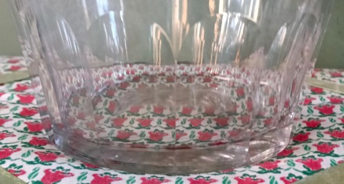 Ancienne carafe en verre taillé à facettes - Picture 6 of 7