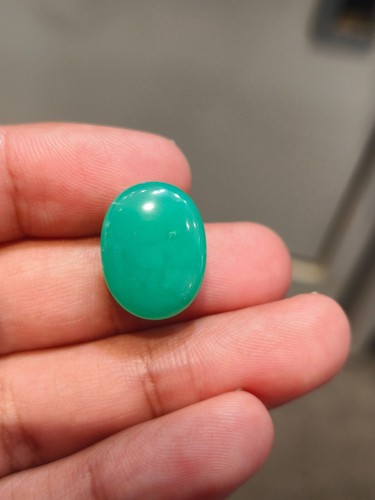 13,48 Cts Una CRISOPRASA HERMOSA Y MUY FASCINANTE ¡EXCELENTE CALIDAD! - Imagen 6 de 6