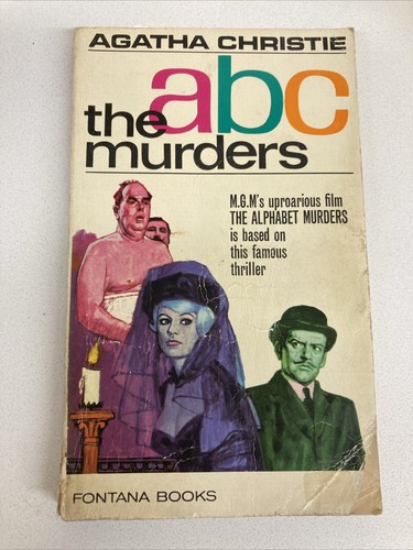 Agatha Christie The ABC Murders Fontana Paperback 1965