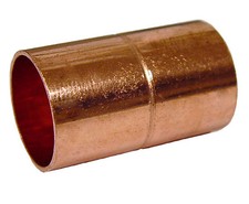6" Diameter Plumbing Copper Fitting Coupling CxC Sweat