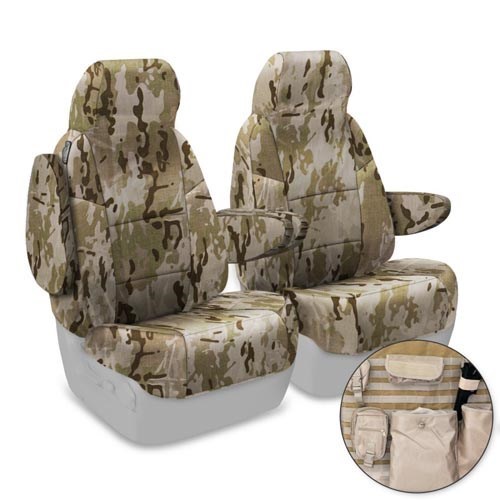 Coverking Custom Tactical Seat Covers Ballistic Multicam - Pick Color And Rows - Picture 14 of 15