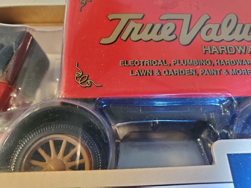 1918 Ertl Ford Truck Tractor Trailer True Value Hardware Bank Diecast Metal 1:25 - Picture 5 of 12