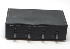 Vintage Realistic High-Power Stereo Speaker Control Center 40-136