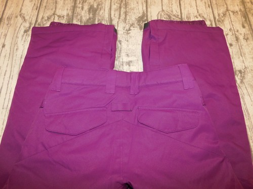 NEW SNOW PANTS WATERPROOF SKI PANTS DC SHOES PURPLE PINK KIDS GIRLS L 12 14 - Picture 5 of 12