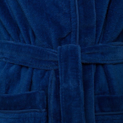 Kids Boys Girls 100% Cotton Velour Terry Towelling Bath Robe Hooded - Picture 7 of 11