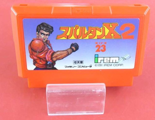 Cartucho SpartanX 2 Nintendo Famicom FC NES solo raro importación de Japón 1991 - Imagen 1 de 3