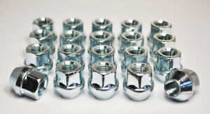 16x M14x1.5 Nero Affusolato Sedile Nuts