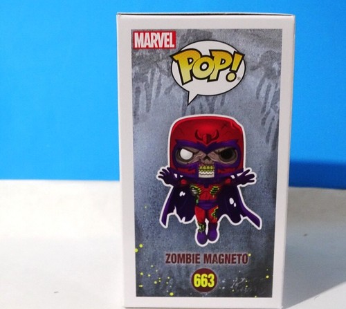 Marvel Funko Pop - Zombie Magneto - Marvel Zombies - Popcultcha Excl #663 - Imagen 4 de 6