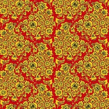 Russian yellow pattern Tile Mural Kitchen Bathroom Backsplash Art Marble Ceramic