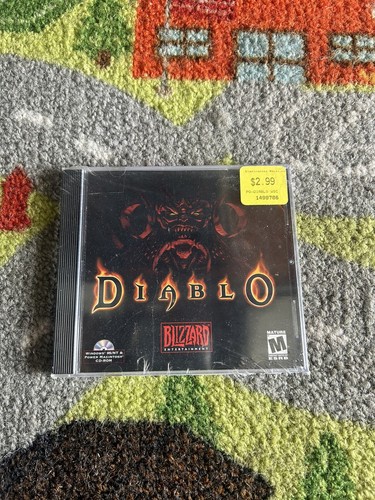 Diablo 1 BRAND NEW SEALED PC CD-ROM Game 1996 Windows 95 Original Blizzard - Picture 1 of 4