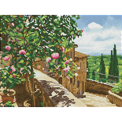 Diamond Dotz Squares - Tuscan Vista - Landschaft - Machen - Geschenke - Erstellen - Basteln