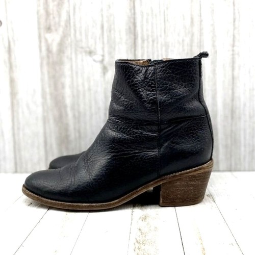 Stivaletto Madewell Perrie in pelle nera con ciottoli taglia: 6 - Foto 5 di 12