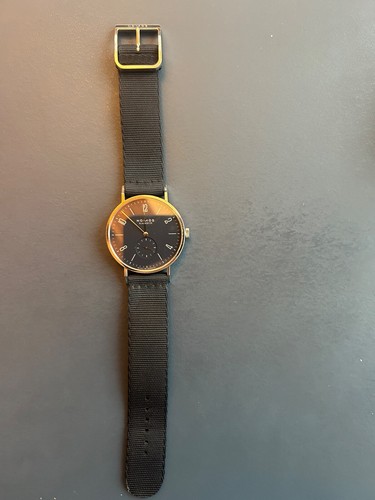 Nomos Tangente 38 nachtblau Ref 166 Edelstahl - Bild 2 von 10