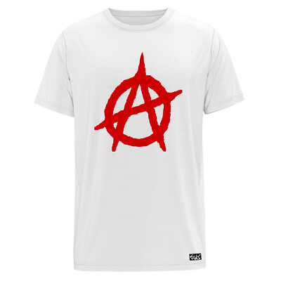 EAKS  Herren T-Shirt ''Anarcho-A'' Symbol Zeichen Anarchismus Anarchy Anarchie