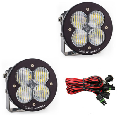 Baja Designs XL-R Sport Clear LED Wide Cornering Light Pods 3,150 Lumens - Pair