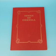 Songs of Cornell 1988 revised edition Glee Club songbook + campus map rare!