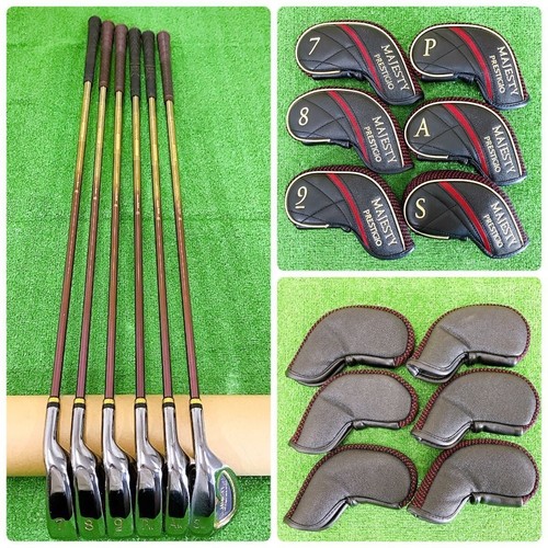 Ladies MARUMAN MAJESTY PRESTIGIO Gold Premium 6pcs Iron Set Flex-L With H/C F/S - Picture 16 of 17