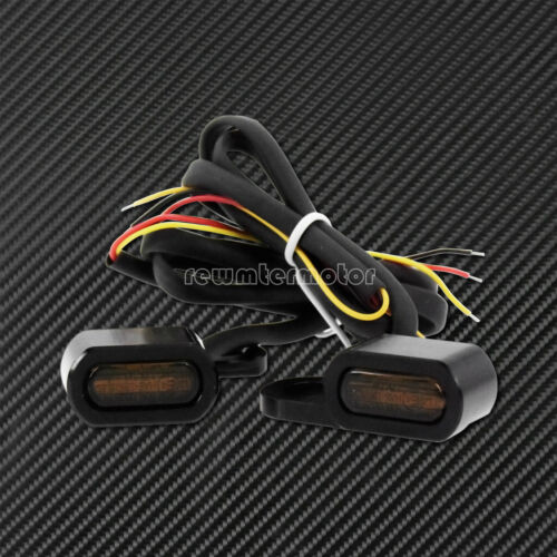 LED Clutch Turn Signal Indicator Running Light Fit For Harley Touring Softail - Picture 7 of 12