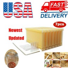 7Pcs Auto Honey Beekeeping Comb Beehive Frames Bee Hive Frames For Beehive Box