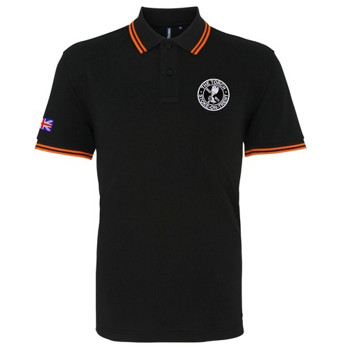 Camisa polo para hombre The Torch Stoke On Trent con punta con logotipo bordado. Dos tonos - Imagen 4 de 17