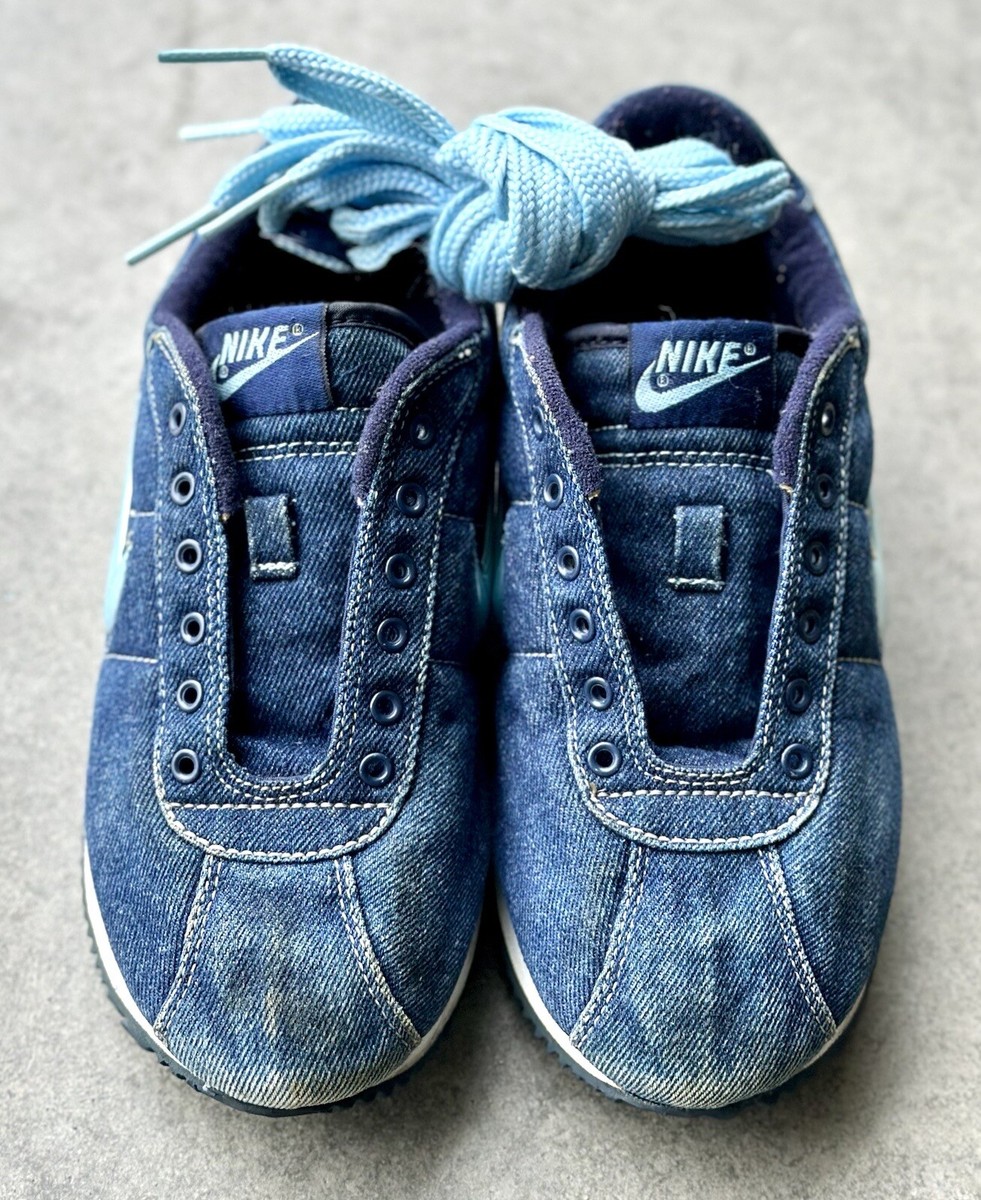 Nike cortez clearance denim