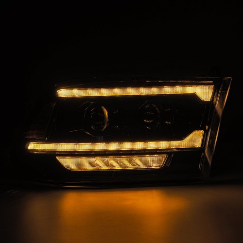 Projector Headlights Alpharex Pro For 09-18 Dodge Ram Truck Alpha Black Housing - Bild 5 von 9