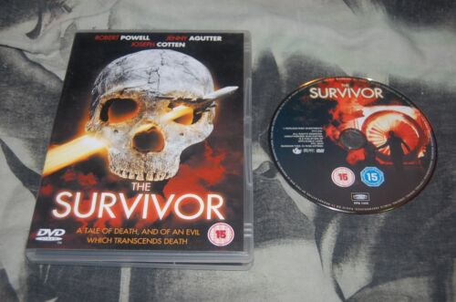 James Herbert ~ THE SURVIVOR (DVD, 2003) Robert Powell, Jenny Agutter,