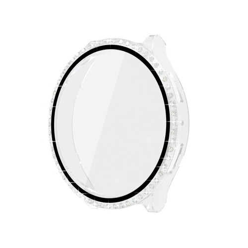 For Samsung Galaxy Watch 6 40mm 44mm Glass Screen Protector Diamond Case Cover - 第 21/21 張圖片