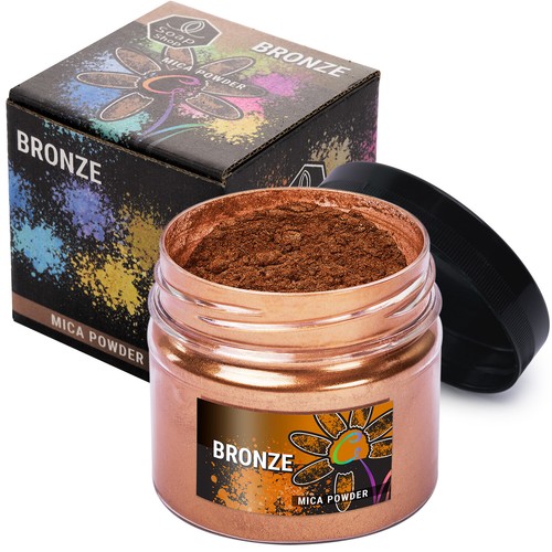 Mica Powder 2 oz, Soap Making Dye, Natural Epoxy Resin Dye Color Pigment - Picture 19 of 37