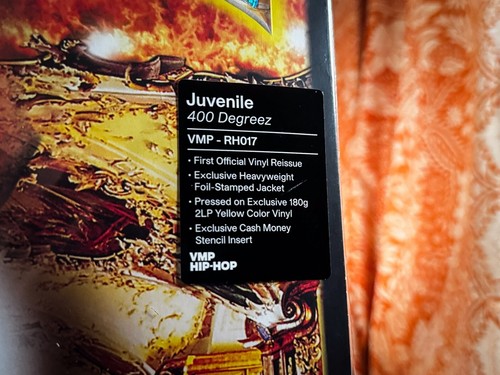SEALED Juvenile 400 Degreez YELLOW vinyl 180g VMP 2LP Mystikal please lil wayne - Picture 5 of 6