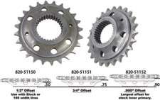 HARDDRIVE 2010-2011 FLHXXX Street Glide Trike Harley Davidson CHAIN CONV SPRKT 2