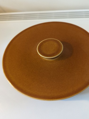 Hornsea Saffron Casserole Dish Tureen Vintage 1970s Immaculate Unused Condition - Afbeelding 2 van 7