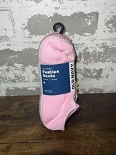 NWT! Old Navy Kids Unisex Fashion Socks 7 Pack Size MEDIUM PINK!
