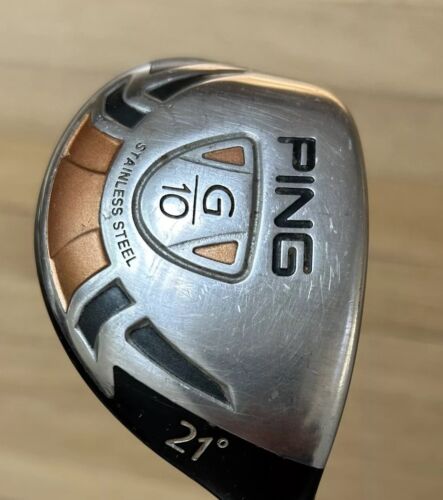 Ping G10 21° 4H Hybrid Regular Flex TFC129 H Graphite Right Handed Golfer EUC - Picture 3 of 13