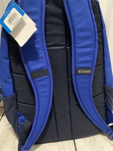 Columbia Bridgeline 25L Unisex One Size Backpack Casual Bag Blue #464 - Picture 3 of 12