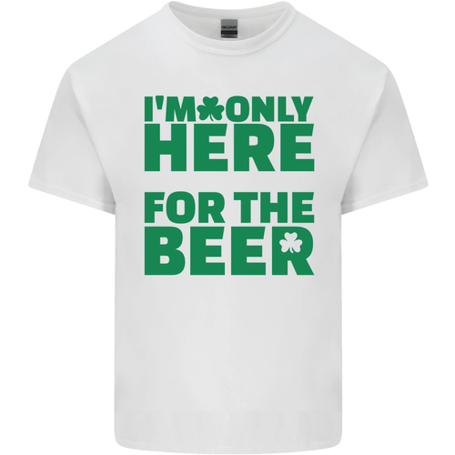 Im Solo Here per The Birra Giorno di San Patrizio T-Shirt Ragazzi Ragazze - Picture 14 of 67