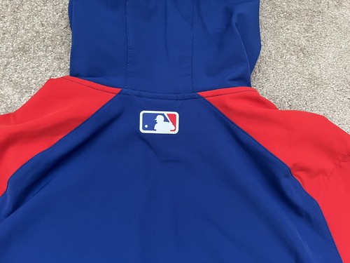 Nike MLB Authentic Collection Chicago Cubs Zip Dugout Jacket Men Size Large New - Picture 8 of 11