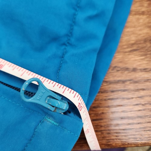 Lands End Kid Snow Pants SZ 10S Grow-A-Longs Squall Bib Insulated Teal Blue Ski - Picture 19 of 20