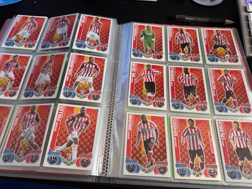 10/11 Topps Match Attax Premier league Trading card Binder With 410 Cards - Picture 17 of 24