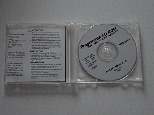 Genuine Nissan Programme CD-ROM Software Disc 25920 (T195) - Picture 2 of 6