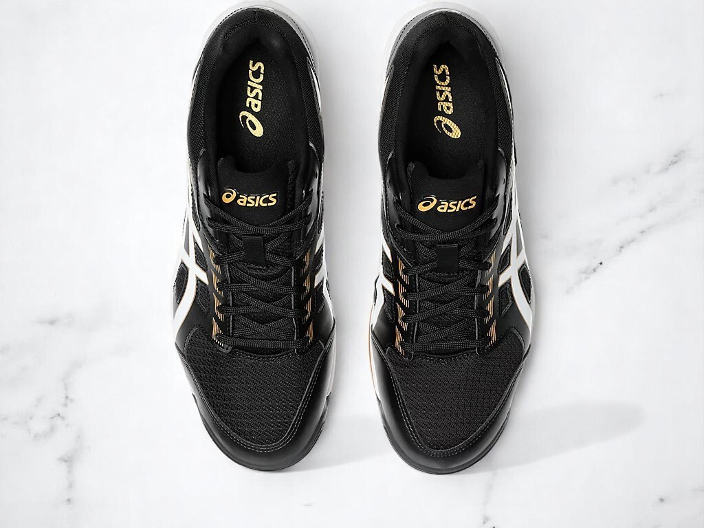 ASICS Attack Hyperbeat 4 1073A056-001 Table Tennis Shoes Black