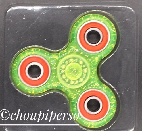 ✨ MODELE TRANSPARENT A PAILLETTES HAND FIDGET SPINNER TOUPIE A MAIN JOUET ✨ - Photo 9/16