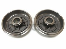 Rear 2 Brake Drums Set For Nissan Note 1.2 1.5 Dci 2013-2017