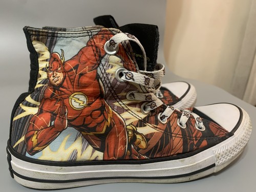 Converse Chuck Taylor All Star DC Comix THE FLASH Schuhe Damengröße 7 Herrengröße 5 - Bild 2 von 9