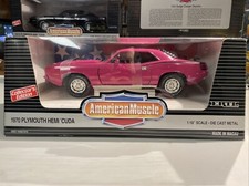 Ertl, American Muscle, 1970 Moulin Rouge Plymouth Hemi Cuda, 1:18, Die Cast, New