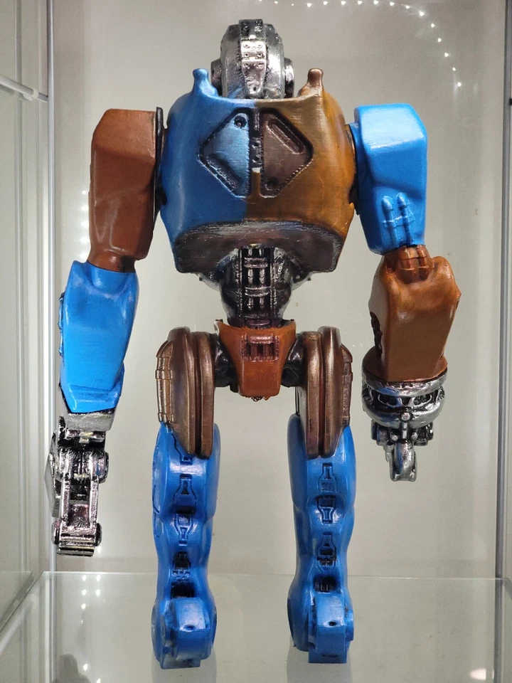 Robot hecho a mano 1/4 con esqueleto de metal 17 pulgadas de alto estatua coleccionable Jartemus Foto 3 de 4